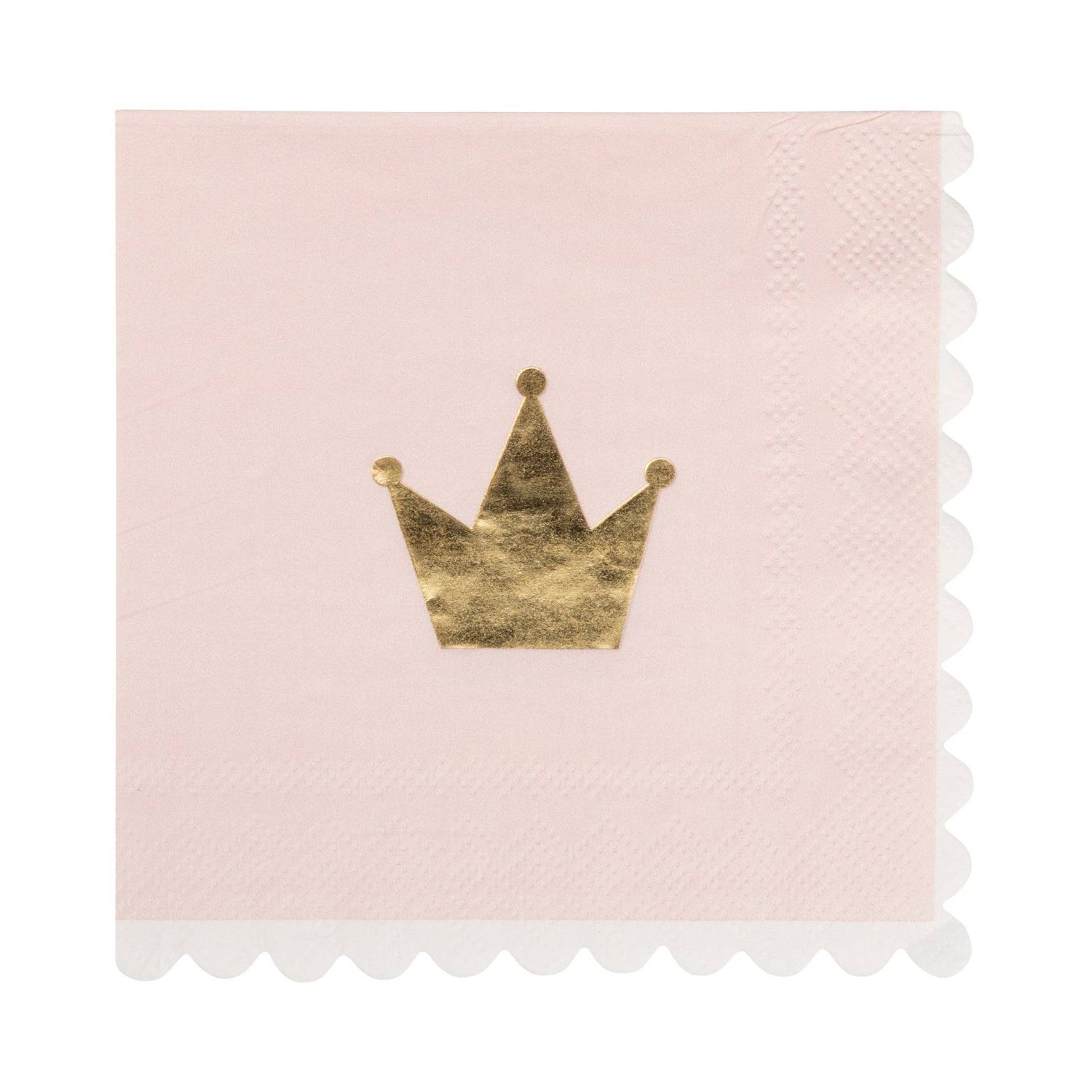 Foil Princess Crown Cocktail Napkin (18ct)