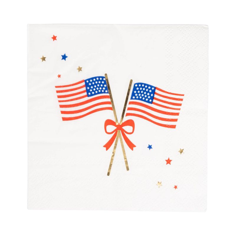 Flags Cocktail Napkin