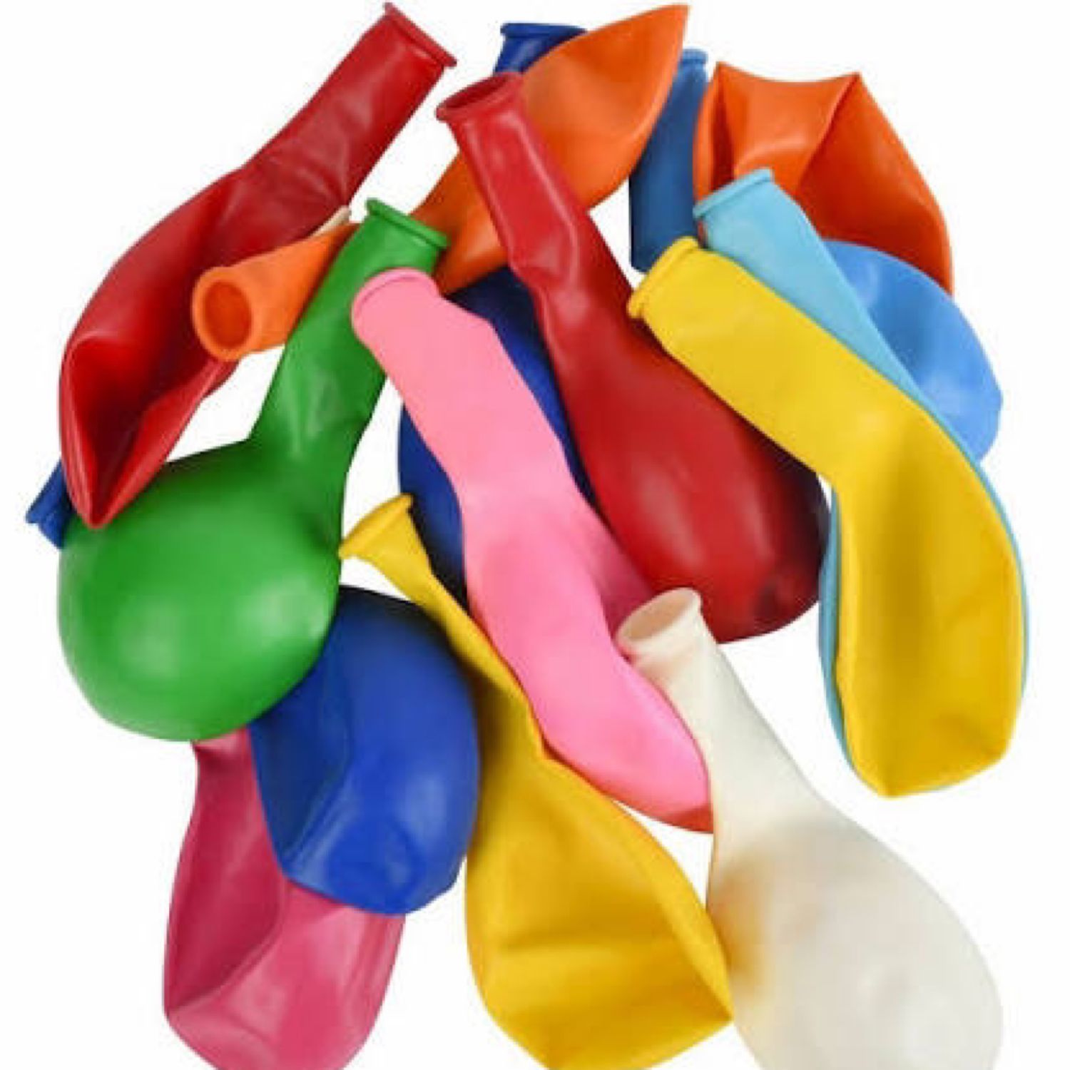 Latex Balloons WITHOUT Helium