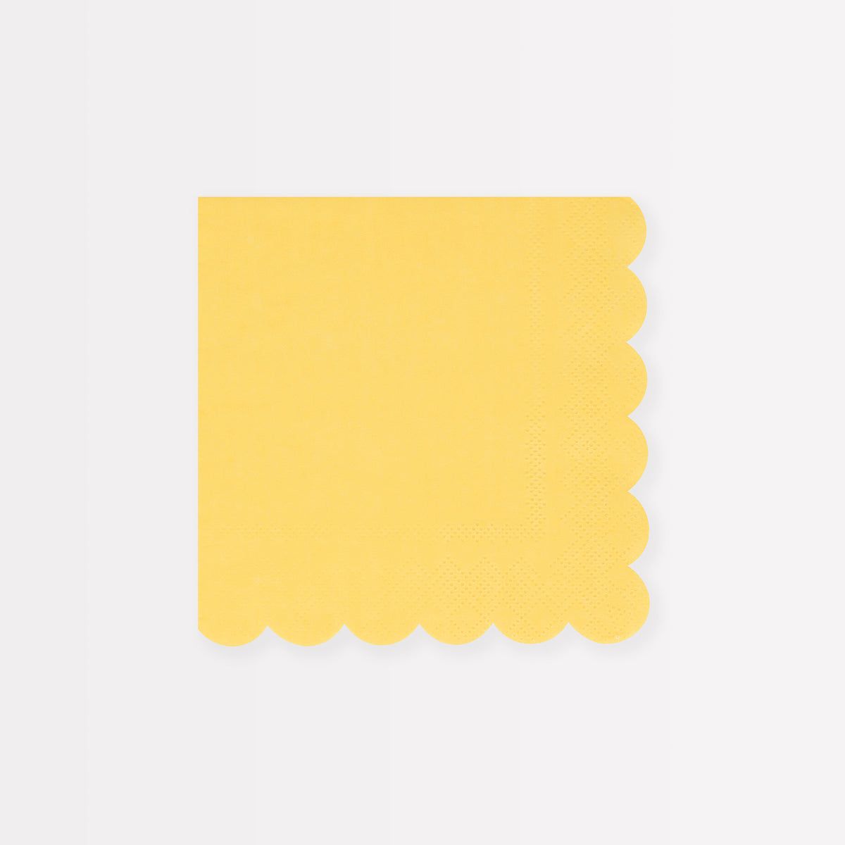 Lemon Sherbet Small Napkins