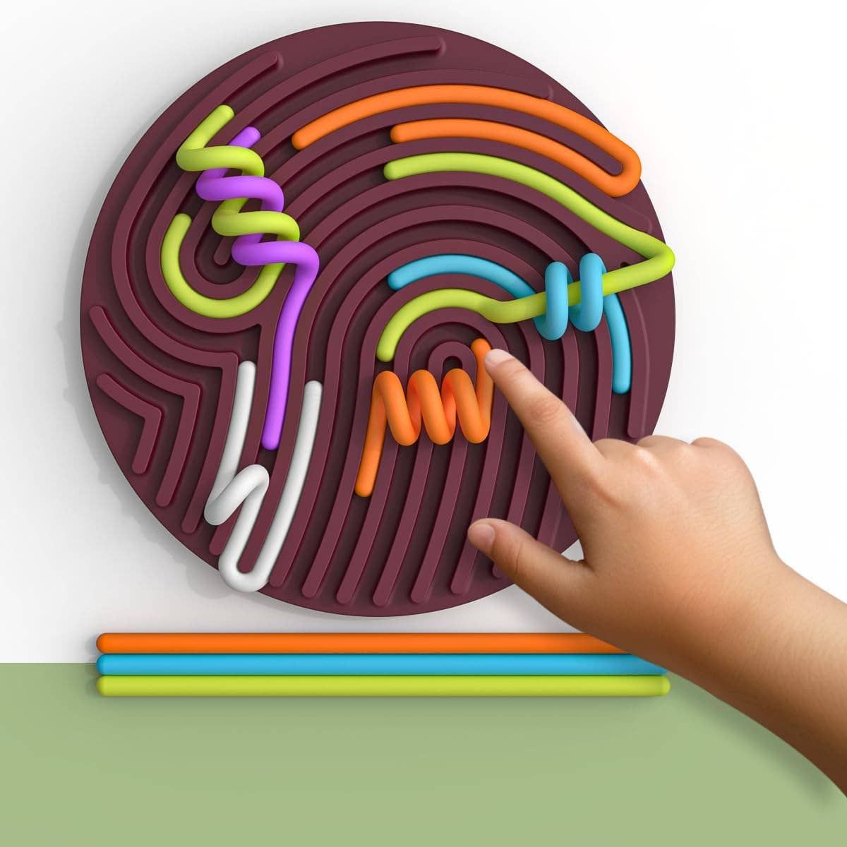 Silicone Sensory Activity Board Kids Adults 3+