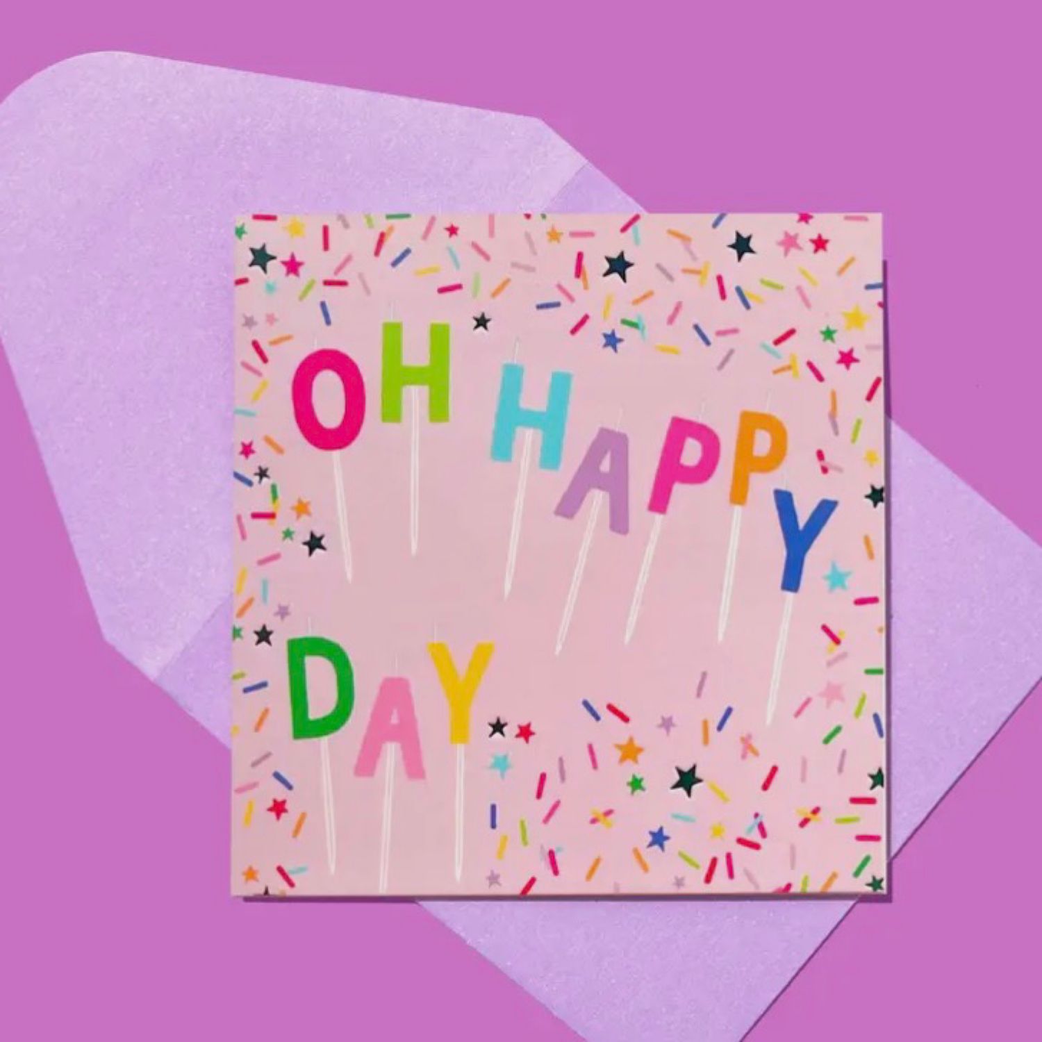 Oh Happy Day- Gift Card Enclosure