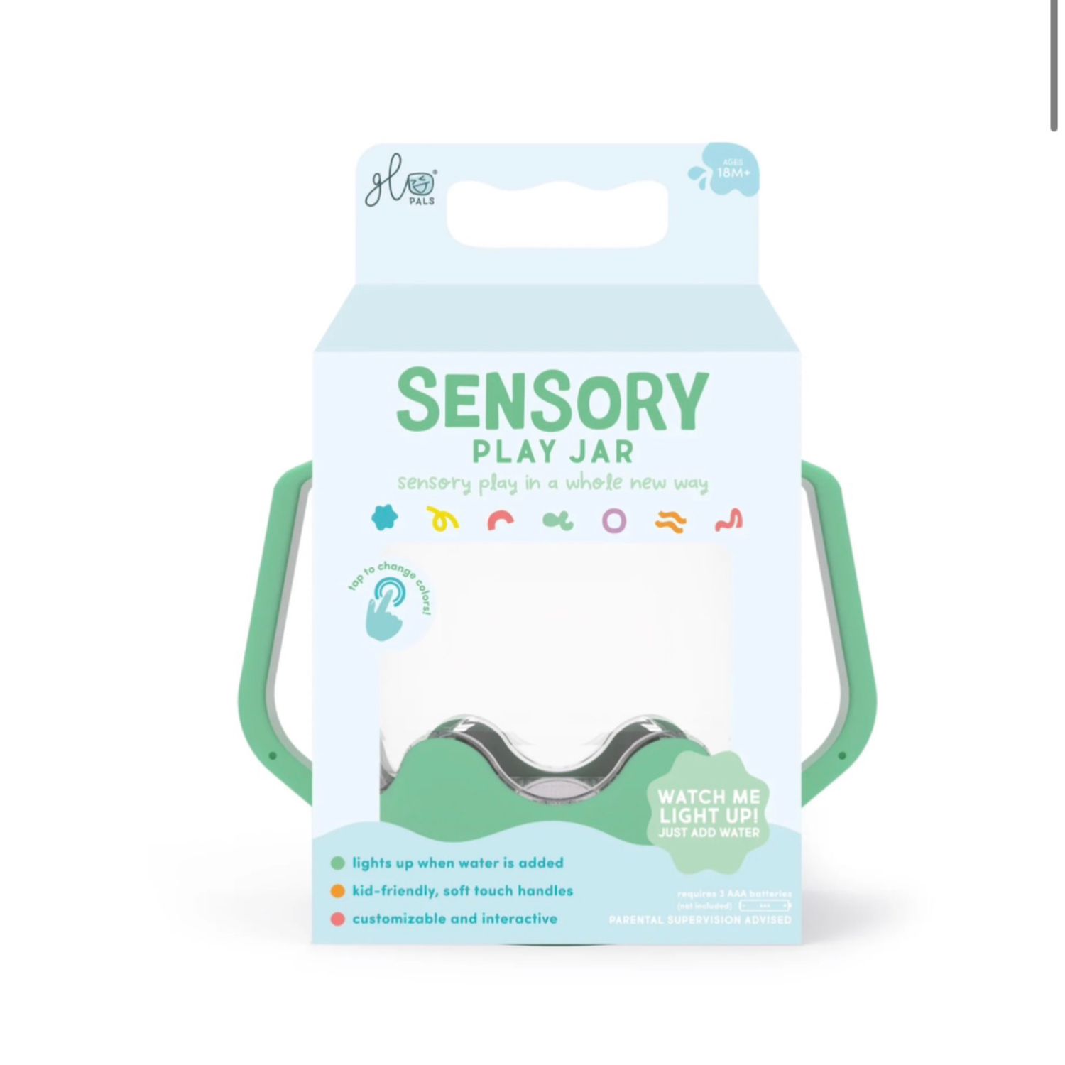 Lucky Charm Sensory Play Jar