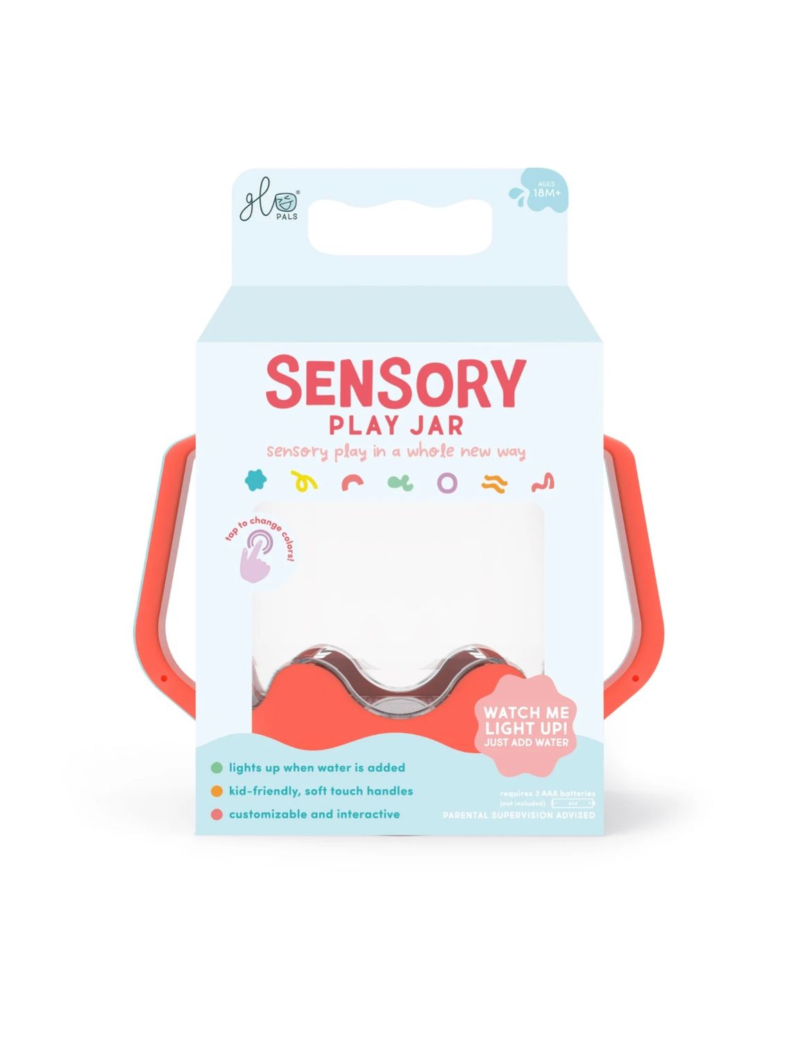 Ladybug Sensory Play Jar