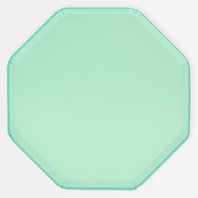 Sea Foam Green Dinner Plates