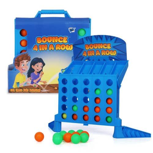 Point Games - Bounce 4 in a Row Game for Ages 6+