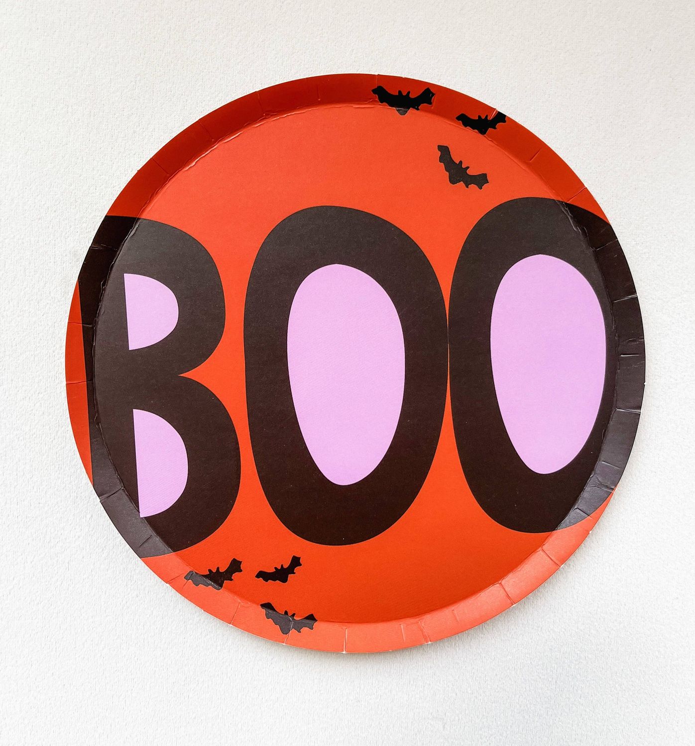 Small Boo Plate