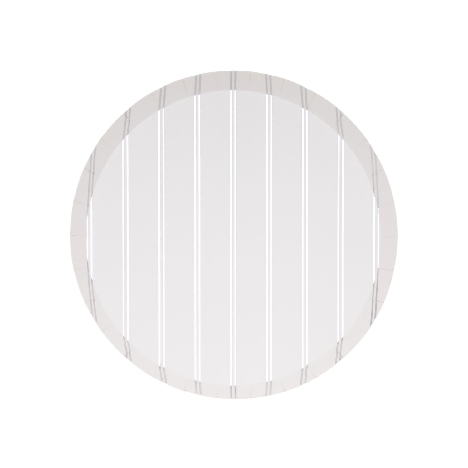 SILVER SIGNATURE STRIPE SMALL PLATES