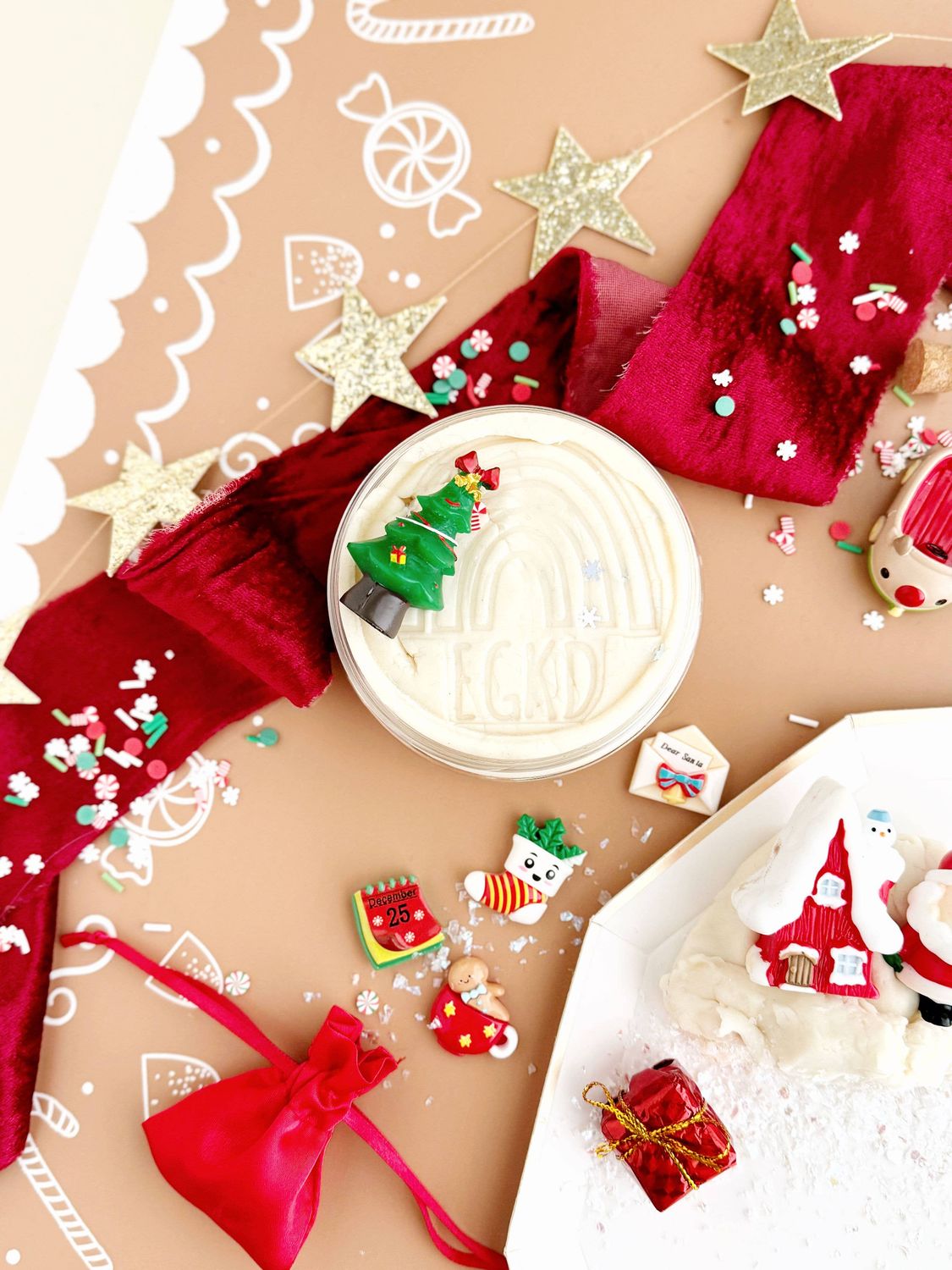 Christmas Train KidDough Play Kit