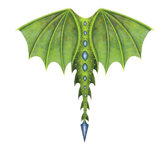 Legendary Dragon Soft Wings & Mask, Size 4-6