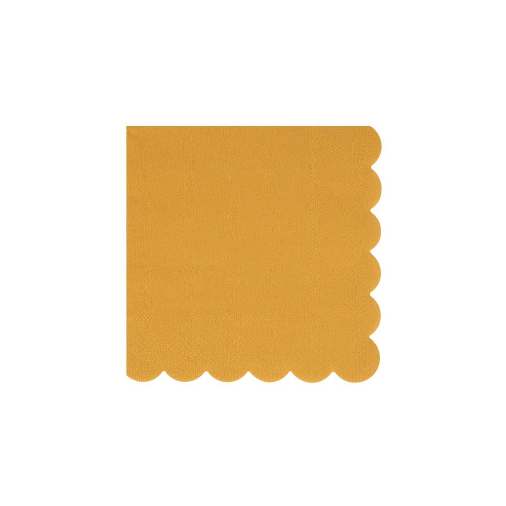 Harvest Yellow Small Napkins