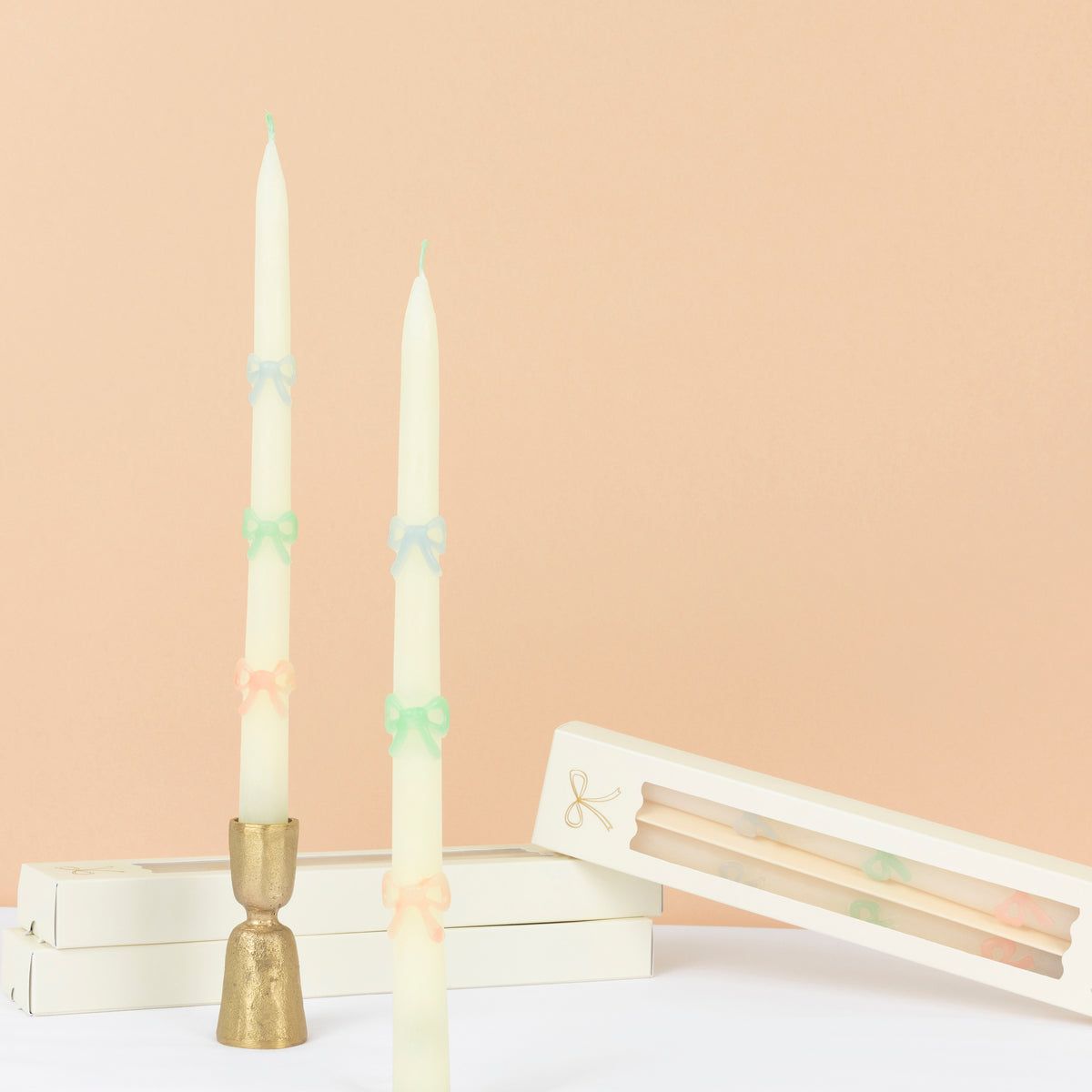 Multi Bow Taper Candles