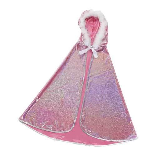 Glitter Princess Cape, Pink, Size 4-6