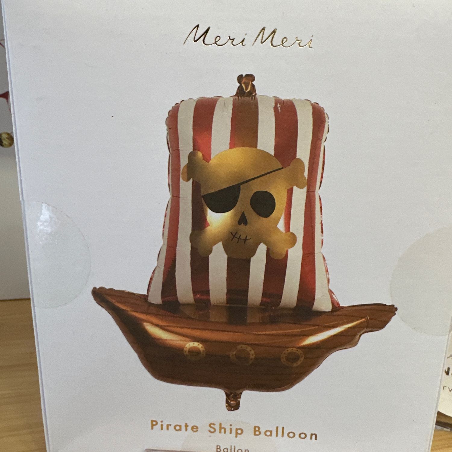 Pirate Ship Foil Balloon