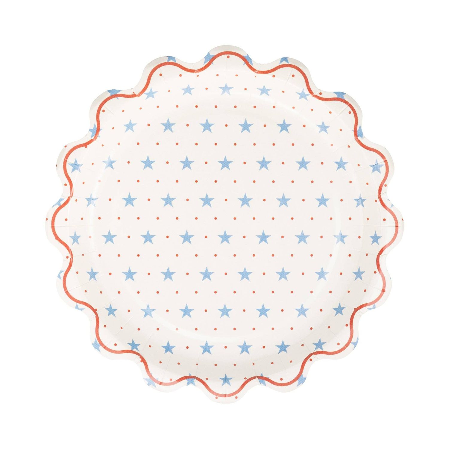 HAM1142 - Hamptons Petite Stars 9" Paper Plate