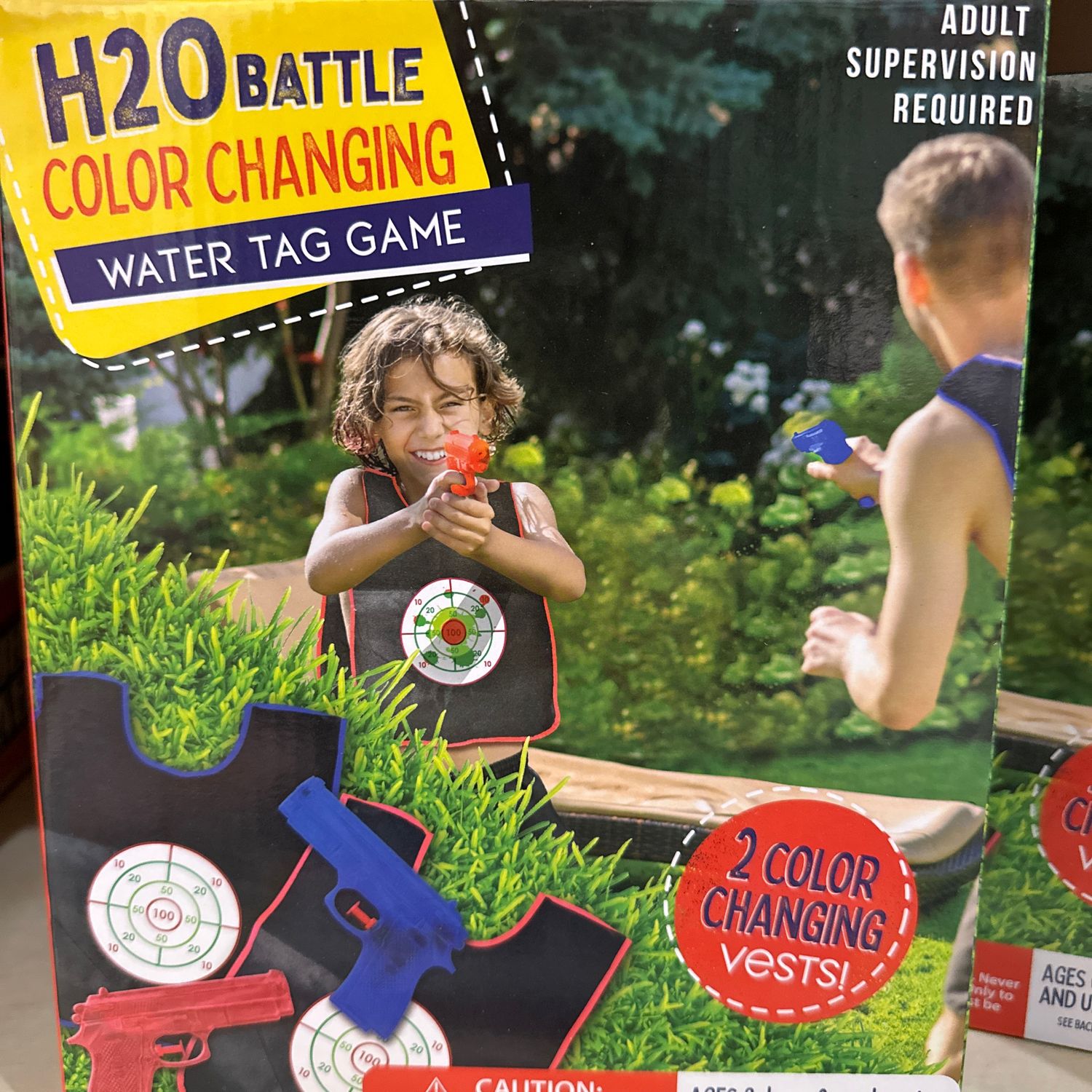 H2O Battle Color Changing Water Tag Game