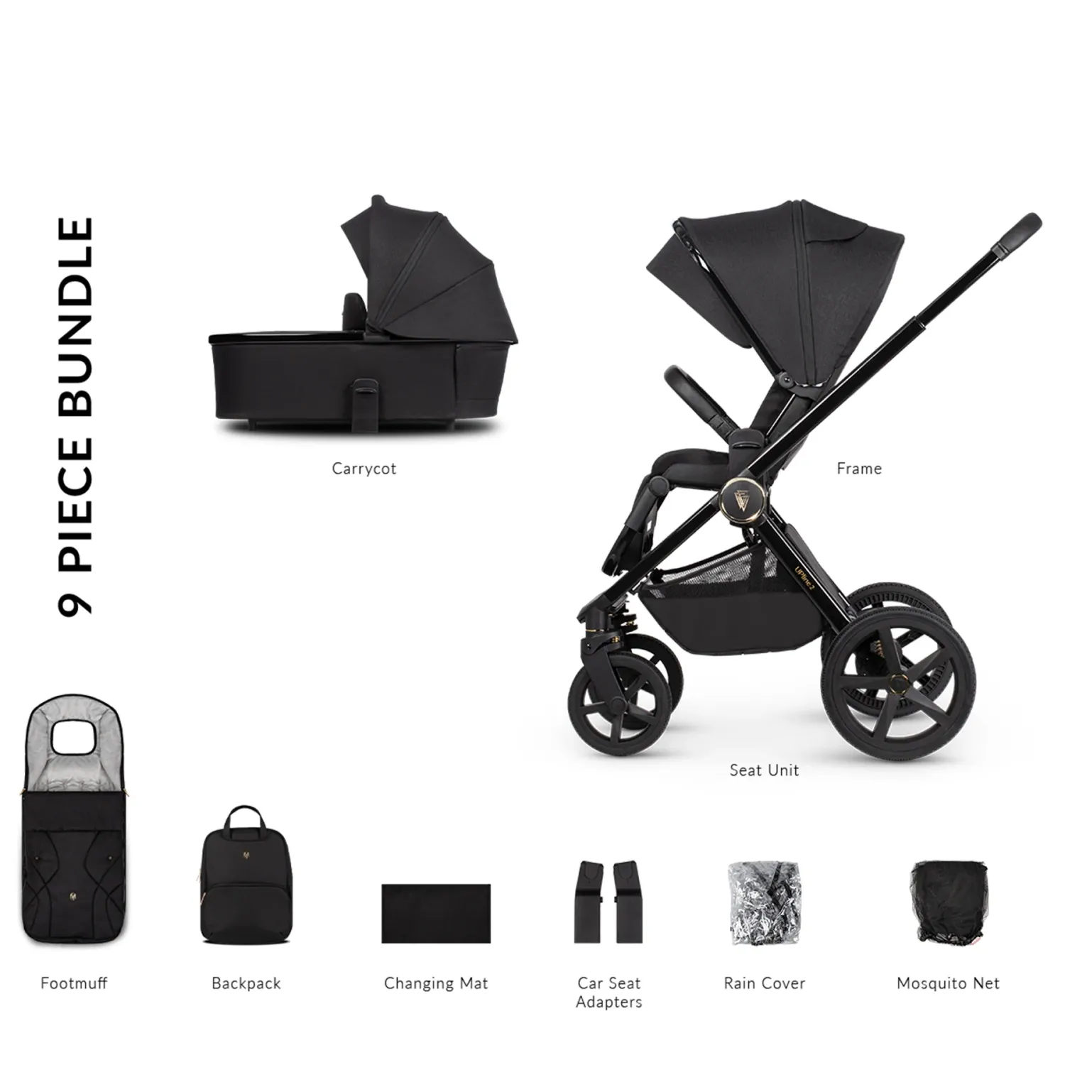 Venicci Upline 2 - 2 in 1 Pushchair