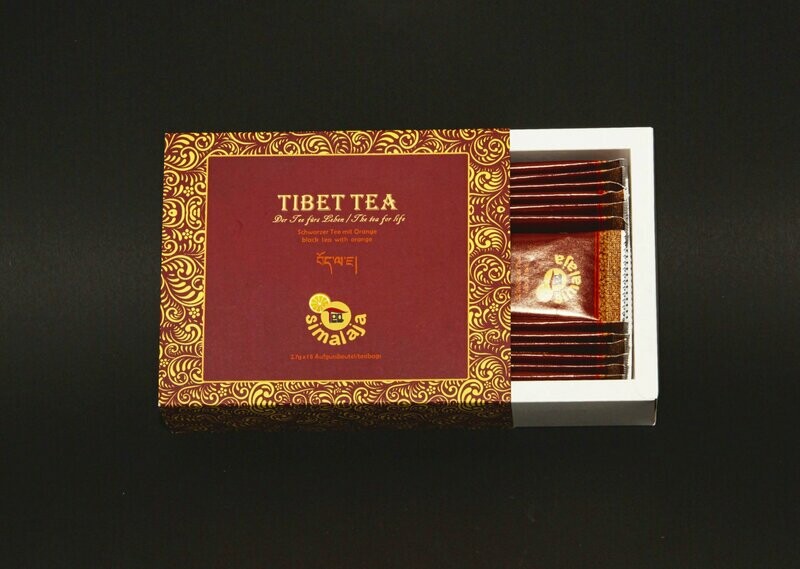 Tibet Tee im Aufgussbeutel (Orange)
