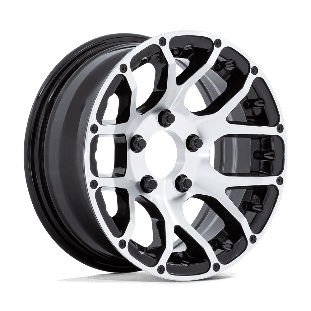 HE1825 14X6 5X4.5 -6 G-BLK-MCH (NO CAP)