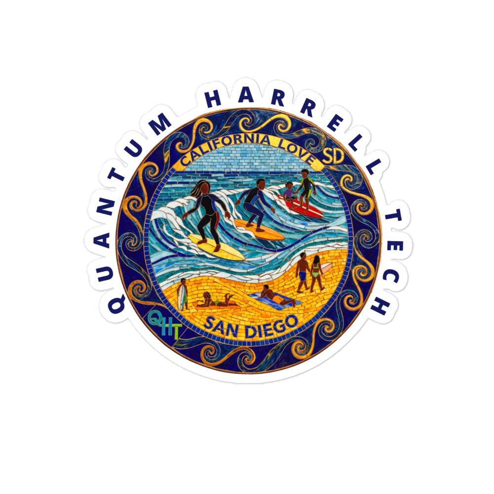 Bubble-free stickers - California Love