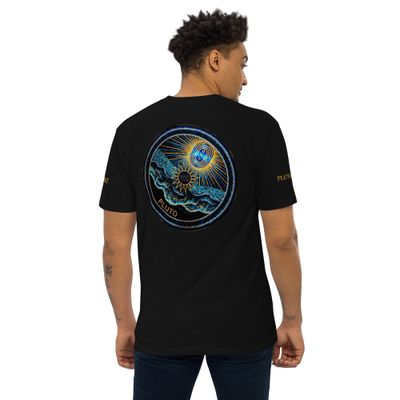 Men’s premium heavyweight tee - QHT PLUTONIUM