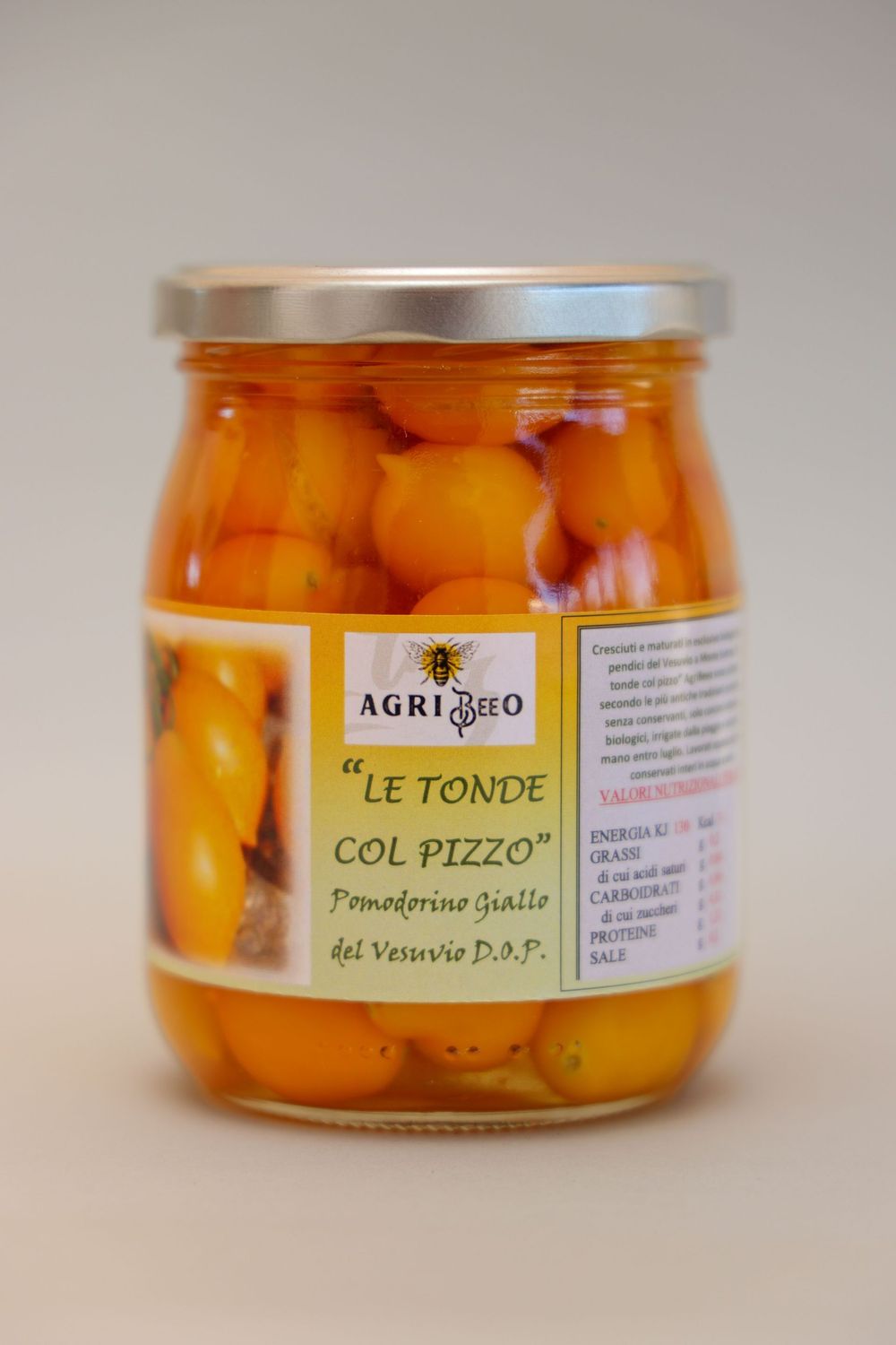 LE TONDE COL PIZZO GIALLO IN ACQUA E SALE