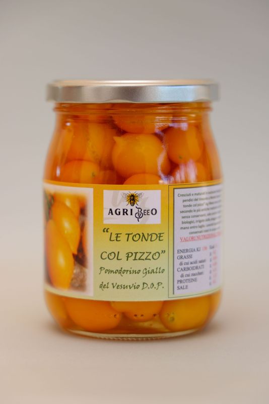 LE TONDE COL PIZZO GIALLO IN ACQUA E SALE