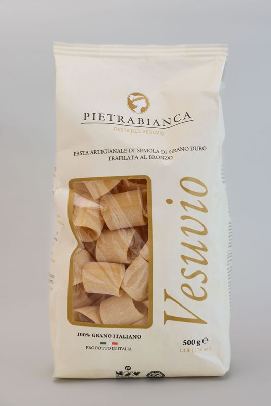 PASTA ARTIGIANALE TRAFILATA AL BRONZO Formato: MEZZO PACCHERO