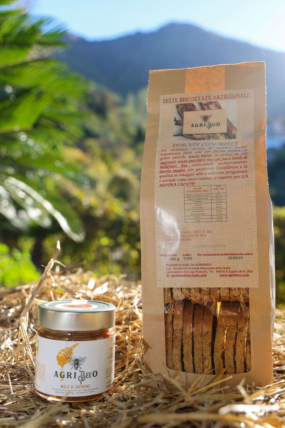BOX MIELE DI CASTAGNO + FETTE ARTIGIANALI