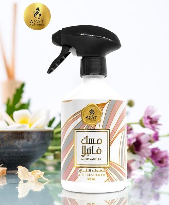AYAT PERFUMES - Vaporisateur de Parfum d'Intérieur - Musk Vanilla - 500ml