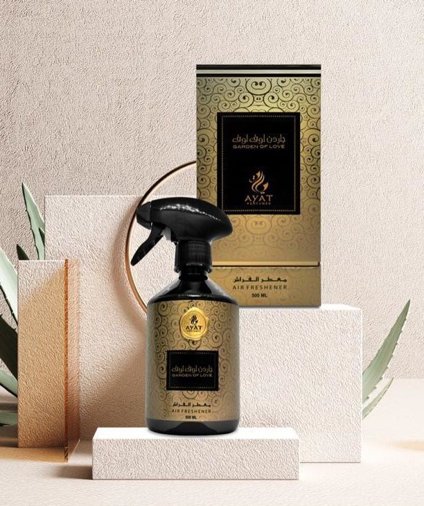 AYAT PERFUMES - Vaporisateur de Parfum d'Intérieur - Garden of Love - 500ml