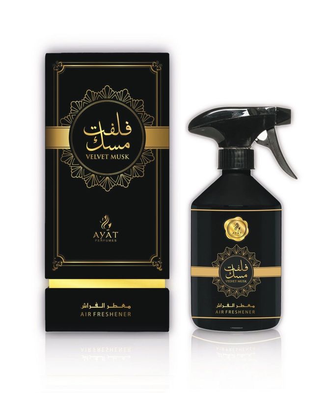 AYAT PERFUMES - Vaporisateur de Parfum d'Intérieur - Velvet Musk - 500ml