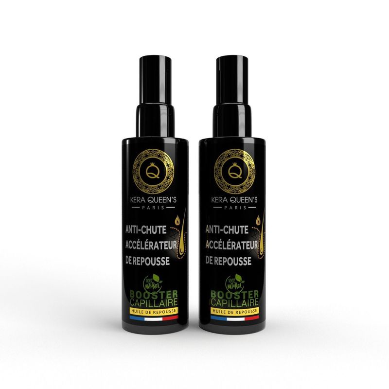 Booster Capillaire Anti-chute 2X100ml - KERA QUEEN'S