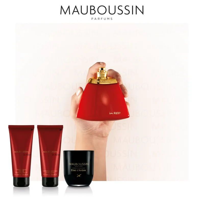 Coffret Parfum Prestige In Red - Mauboussin