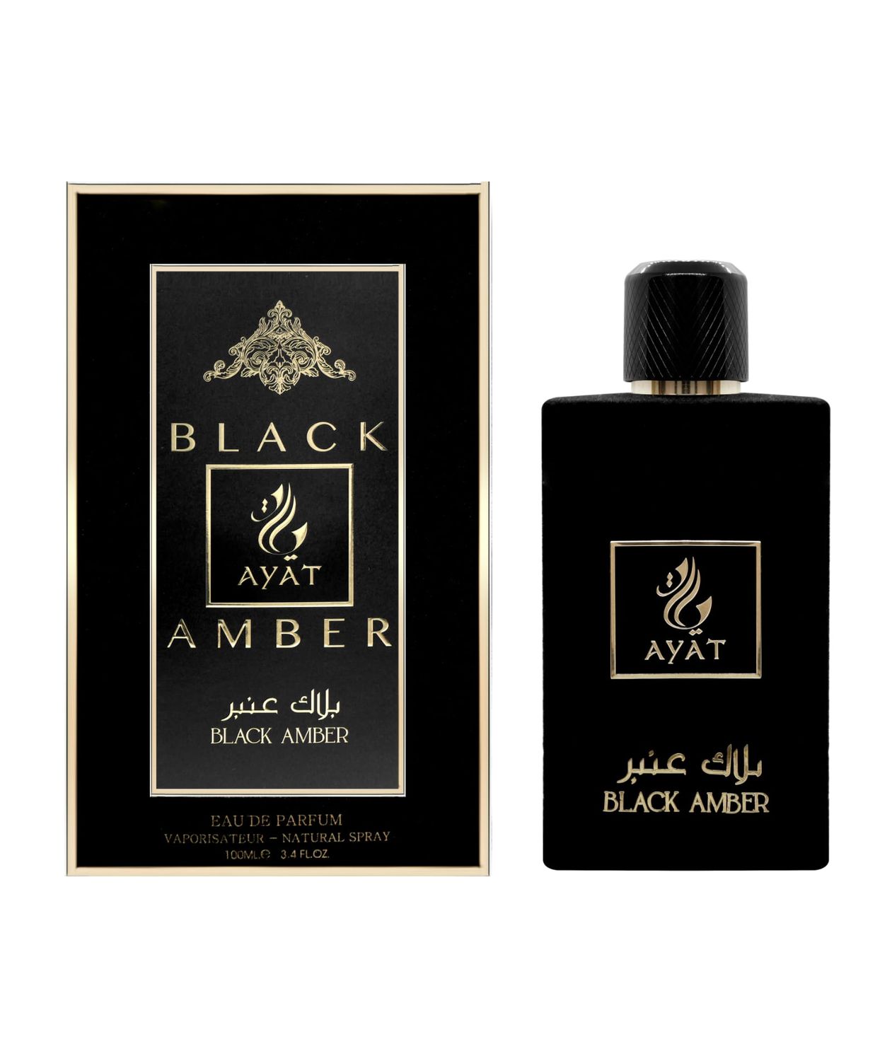 Eau de Parfum BLACK AMBER - Ayat Perfumes