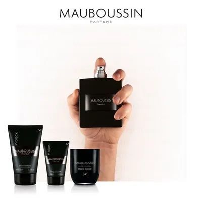 Coffret Parfum Homme Prestige pour lui In Black - Mauboussin