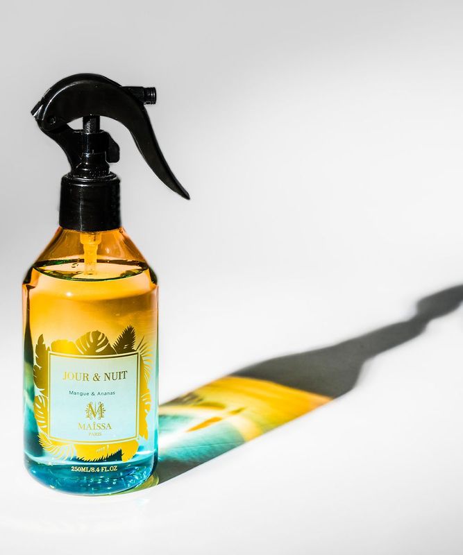 Spray textile maïssa - JOUR &amp; NUIT mangue &amp; ananas