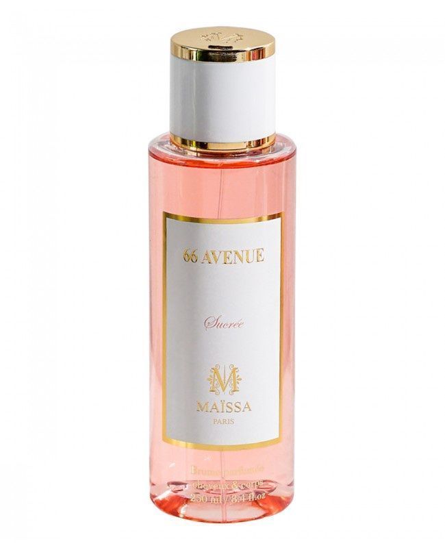 Brume 66 Avenue 66 Avenue Brume Parfumée 250 ml – Maison Maissa | Brume Corps Boisée Gourmande