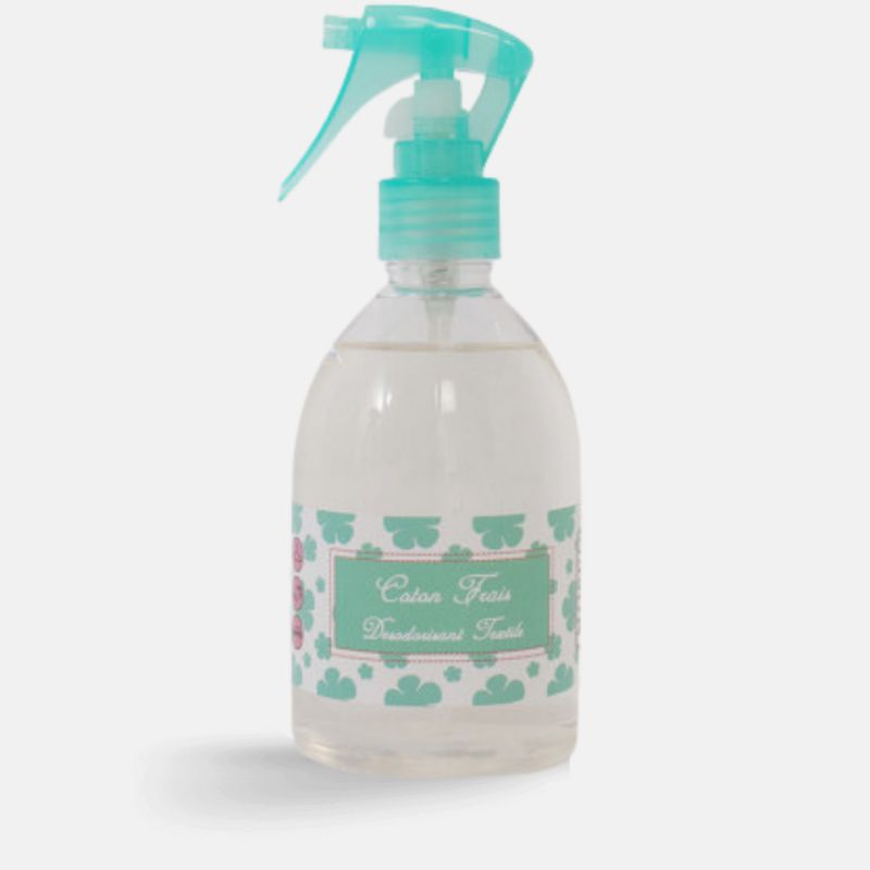 Spray désodorisant textile Coton Frais 250 ml | MOSCO