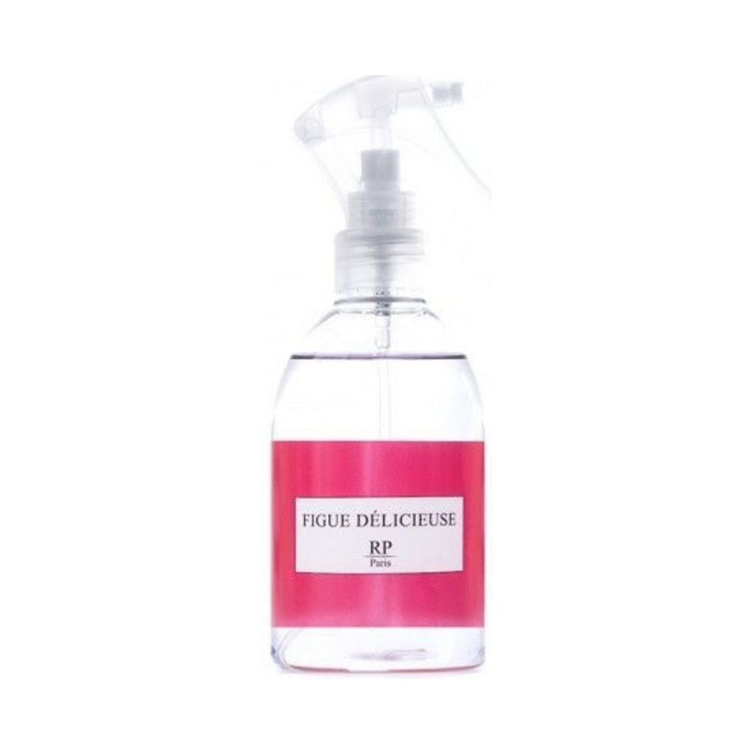 Spray maison & textile Figue Délicieuse – RP Parfums 250 ml Spray maison et textile Figue Délicieuse RP Parfums, flacon 250 ml