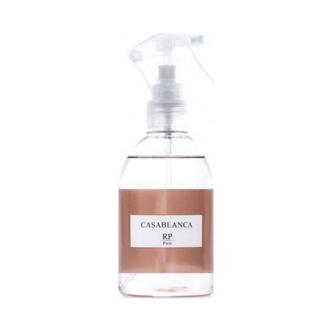 Spray maison & textile Casablanca – RP Parfums 250 ml Spray maison et textile Casablanca RP Parfums, flacon 250 ml