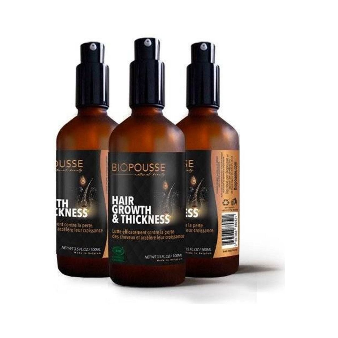 Pack 3 lotions repousse cheveux – Biopousse Pack 3 lotions repousse cheveux – Biopousse
