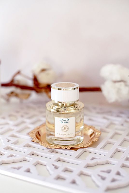 Extrait de parfum Dragée Blanc caramel chocolat vanille