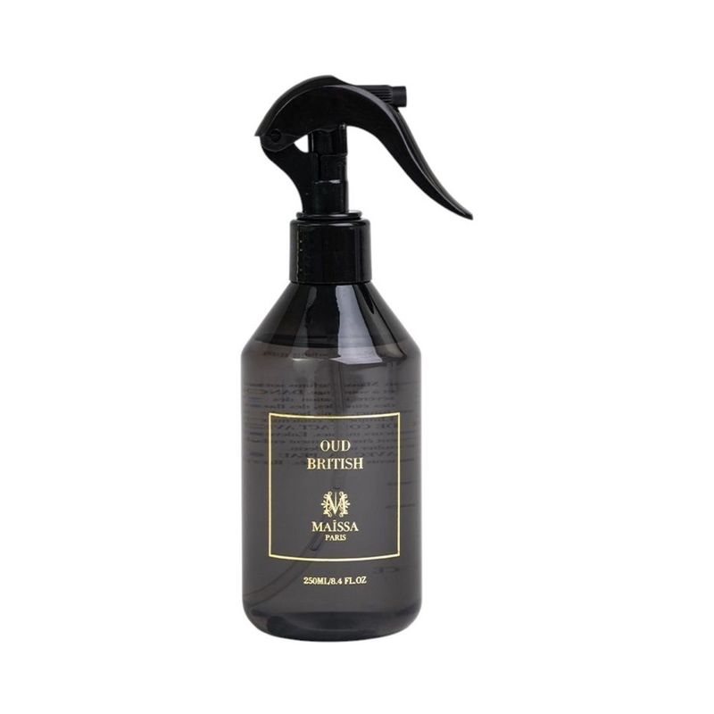 Spray maison & textile Oud British – Maison Maïssa 250 ml