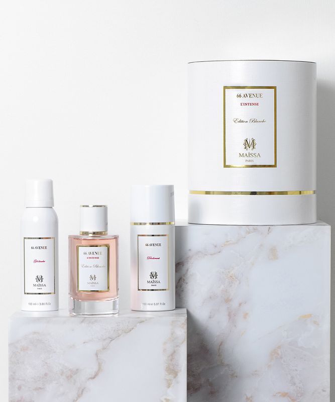 Parfum 66 Avenue Maïssa Paris boisé gourmand jasmin safran caramel