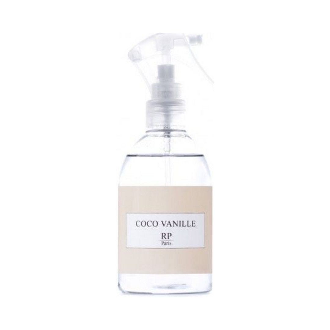 Spray maison & textile Coco Vanille – RP Parfums 250 ml Spray maison et textile Coco Vanille RP Parfums, flacon 250 ml