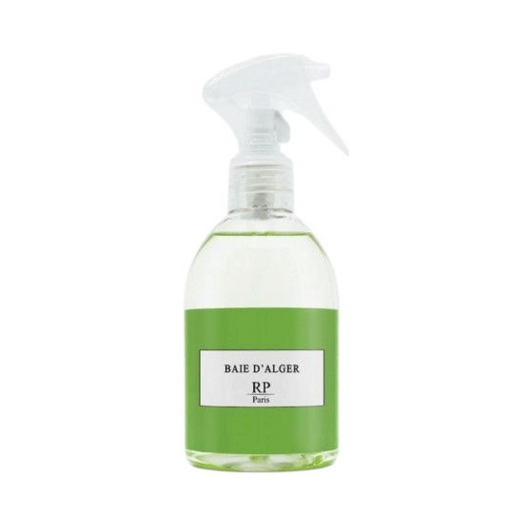 Spray maison & textile Baie d'Alger – RP Parfums 250 ml Spray maison et textile Baie d'Alger RP Parfums, flacon 250 ml