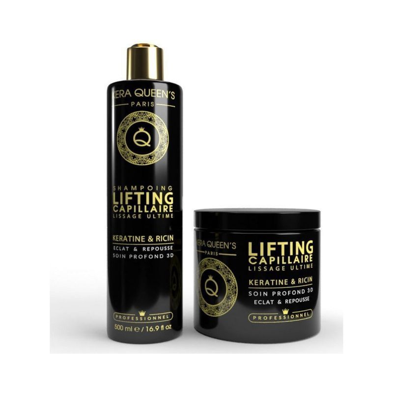 Duo lifting capillaire kératine et ricin – Kera Queen’s