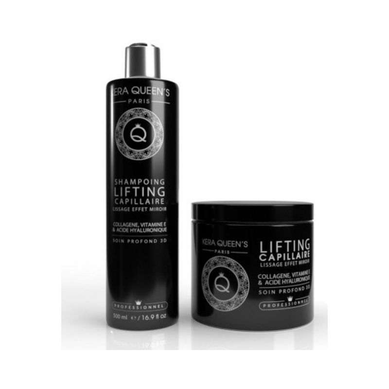 Duo lifting capillaire effet miroir 3D (collagène et vitamine E) – Kera Queen’s