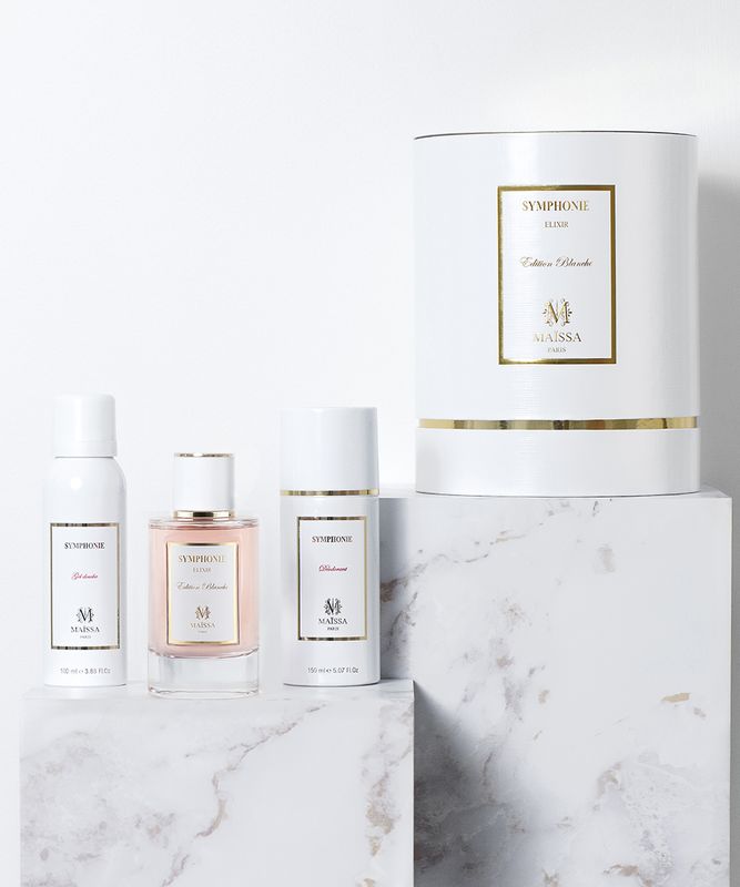 Coffret Symphonie – Maison Maïssa (parfum 100 ml + déodorant + gel douche)